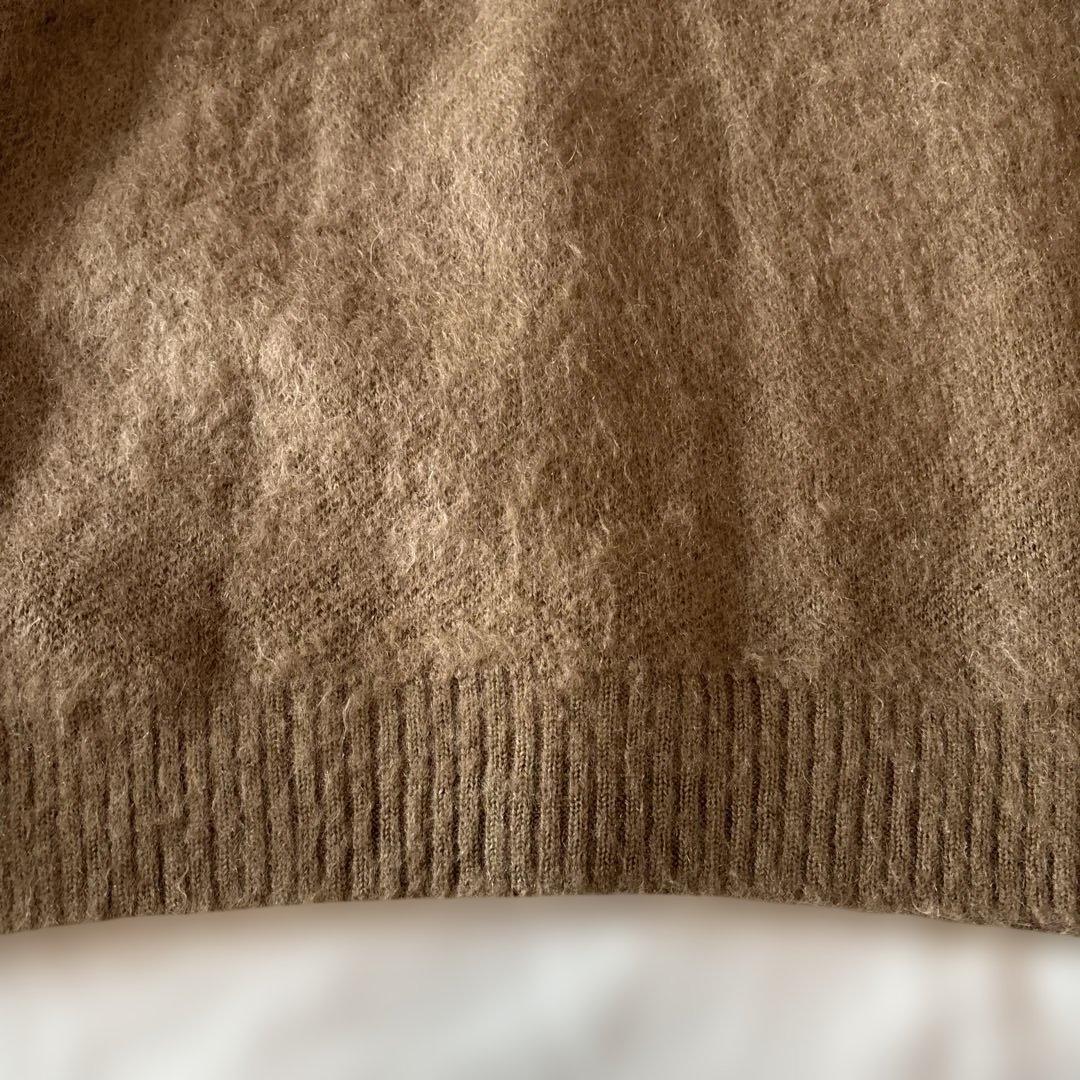 美品ニードルス　モヘアカーディガン　ブラウン　M BSHOP別注