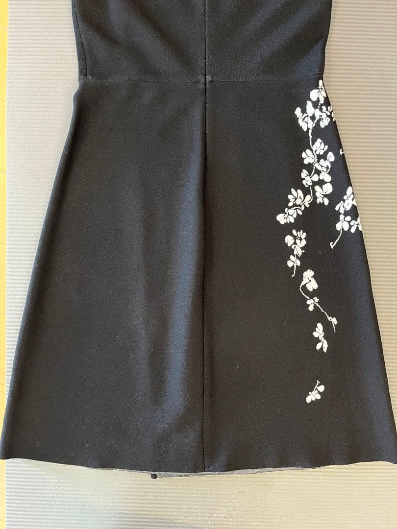 EPOCA ワンピース　ミラノリブ　ブラック