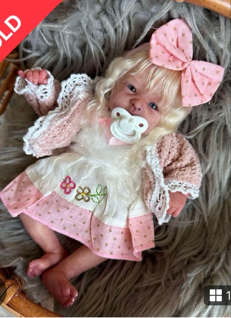 or❤️リボーンドール　リアル赤ちゃん人形　正規キット　リリールーちゃん❣️