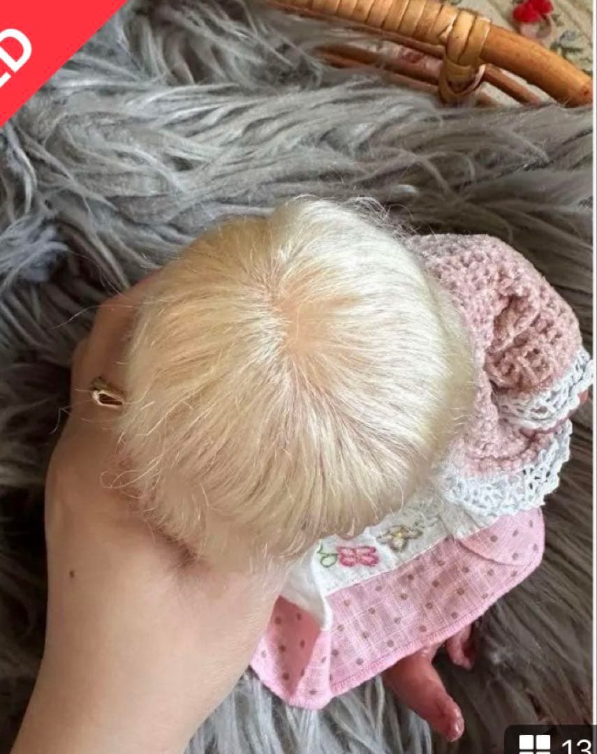 or❤️リボーンドール　リアル赤ちゃん人形　正規キット　リリールーちゃん❣️