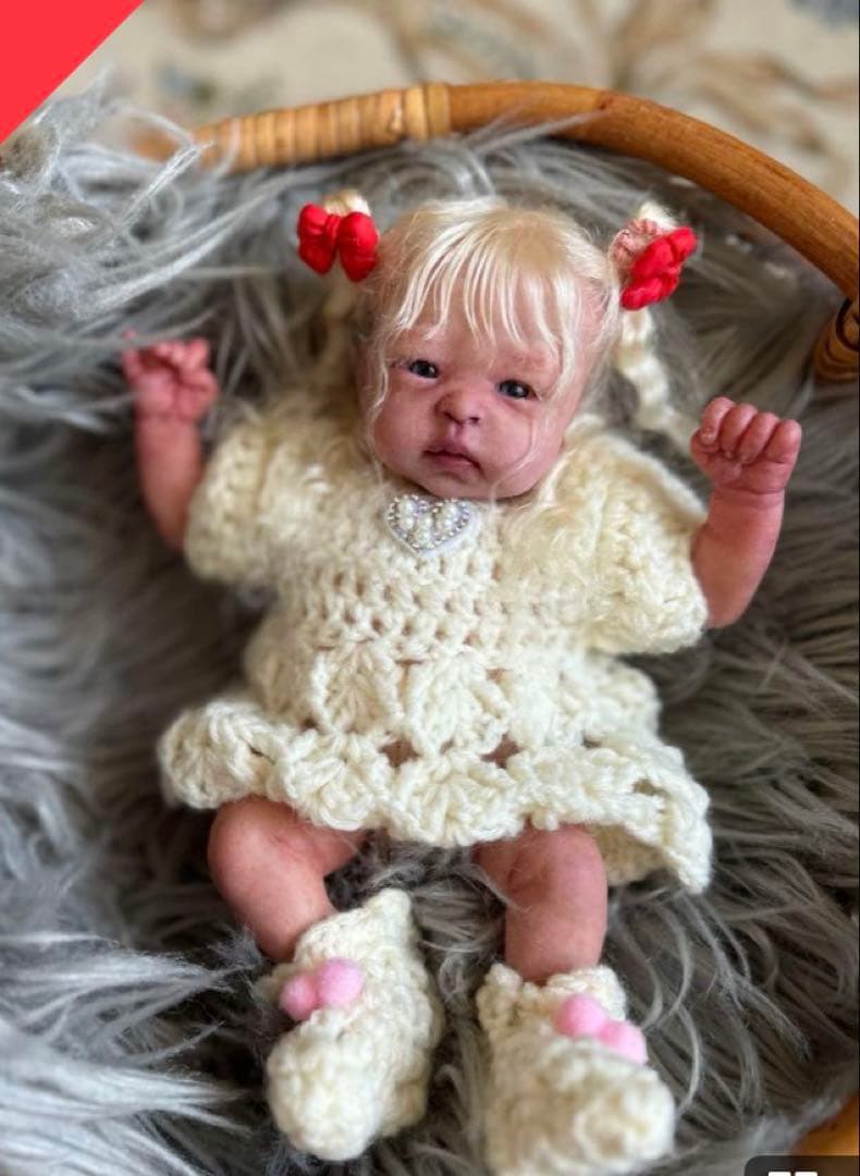 or❤️リボーンドール　リアル赤ちゃん人形　正規キット　リリールーちゃん❣️