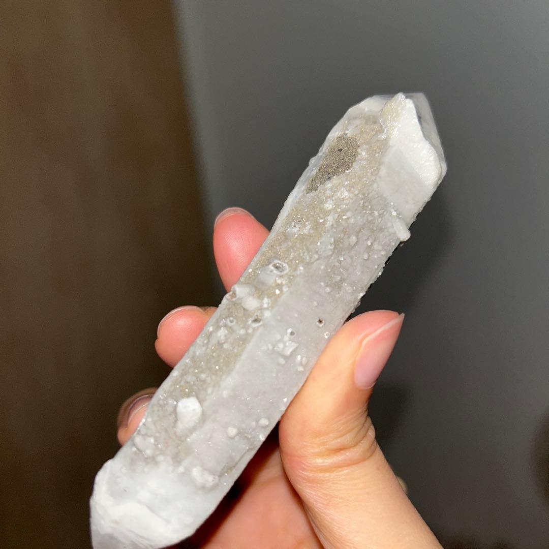 内モンゴル産 カルサイトクォーツ 天然石 レア 置物