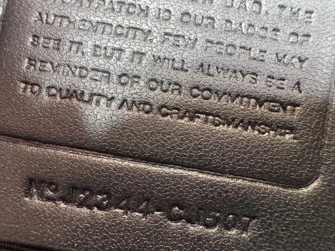 【中古美品】コーチ CJ507 エリアス ボディバッグ ポーチ付　メンズ レザー