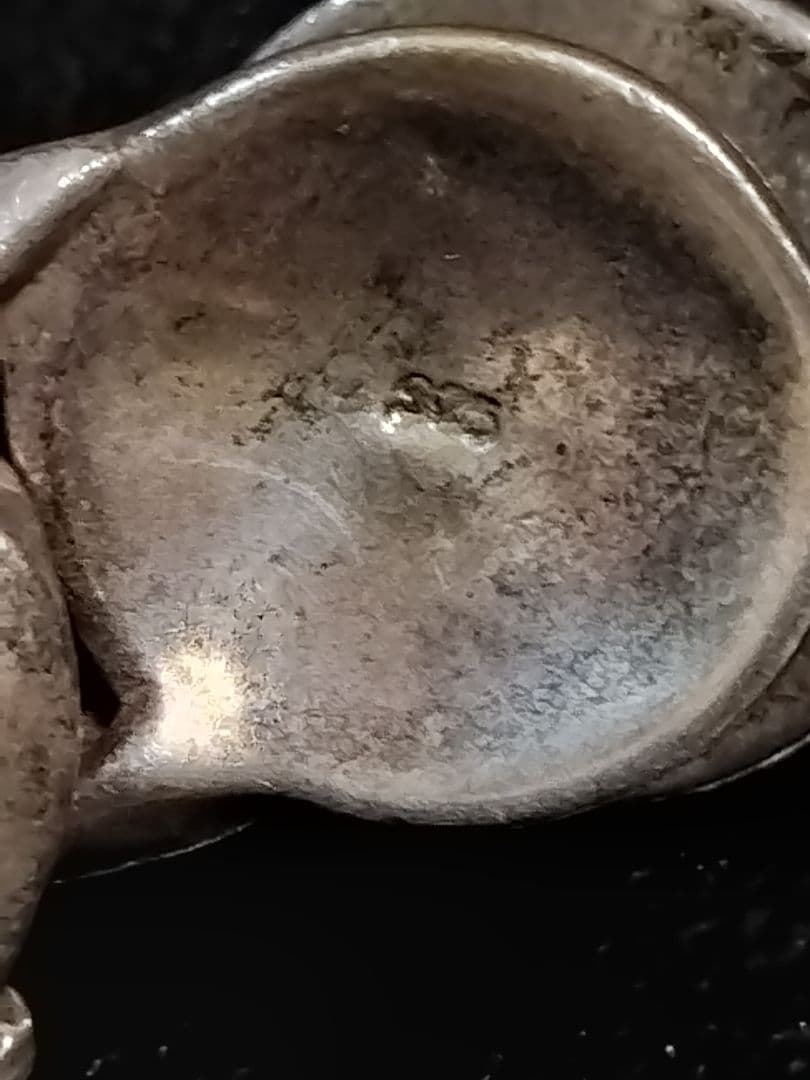 SILVER925 スカルブレスレット クリップタイプシルバー925　骸骨