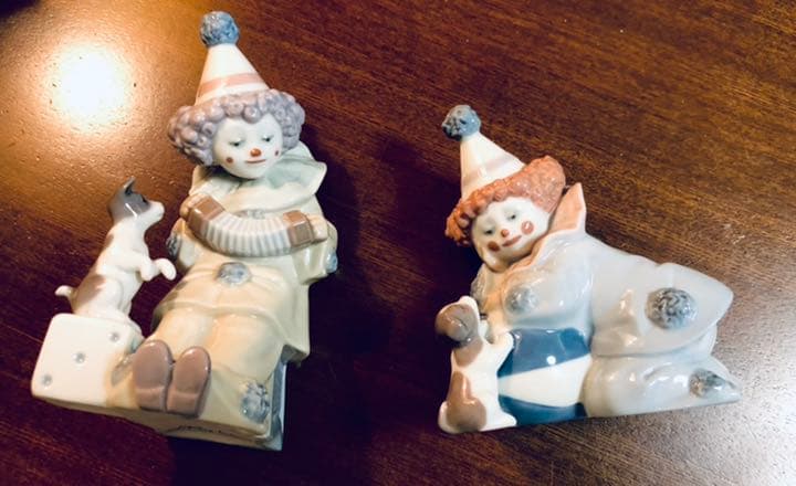 リヤドロ LLADRO 人形 2体　彫刻家Jose Puche 肉筆サイン