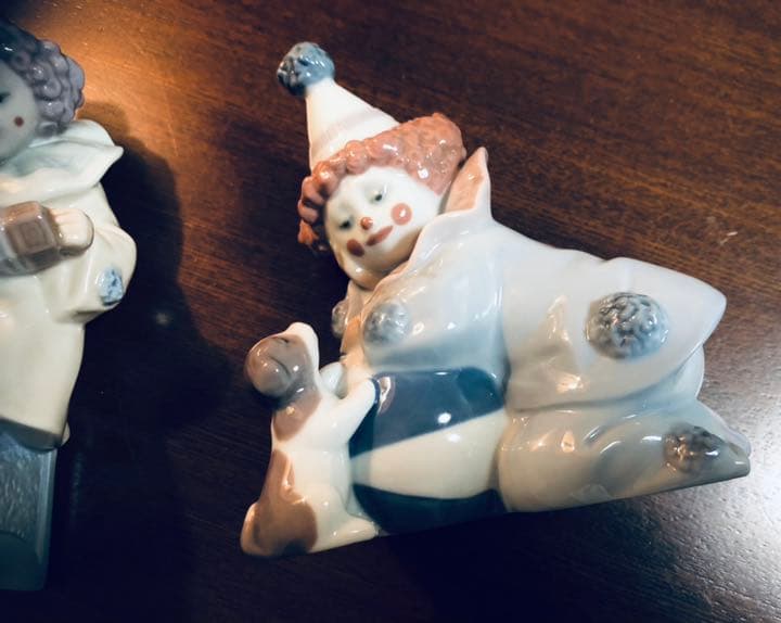 リヤドロ LLADRO 人形 2体　彫刻家Jose Puche 肉筆サイン