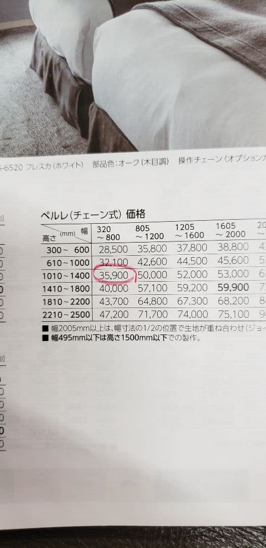 プリーツスクリーン