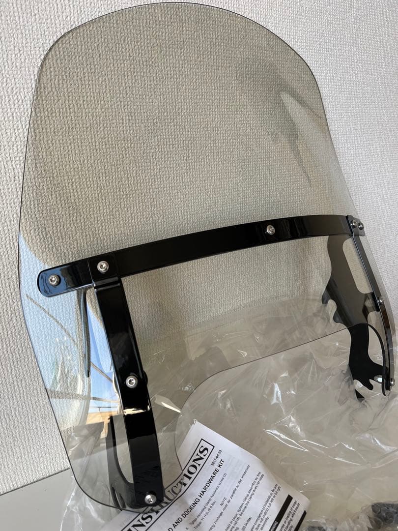 57400330 ハーレー純正 デタッチャブル・コンパクト・ウインドシールド