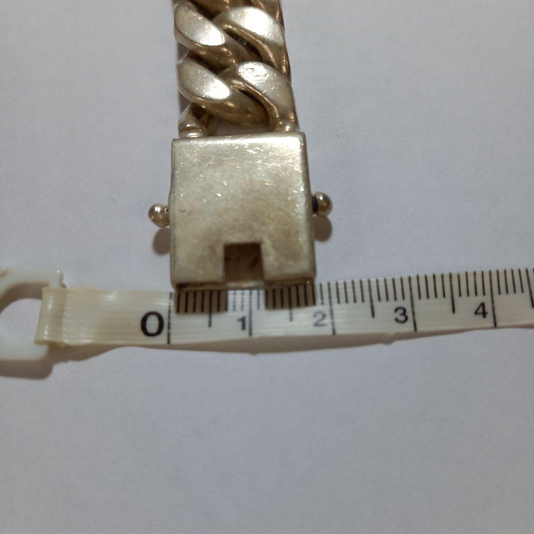 シルバー 925 ブレスレット 約170.8～9g　超太め　銀塊