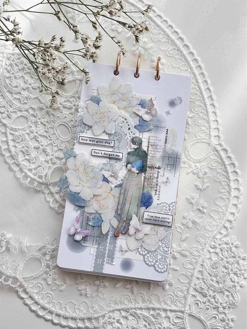 コラージュ素材　紙もの　素材紙　【1738】