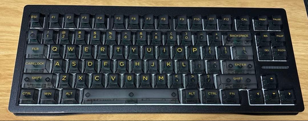 中古 Wooting 80HE Zinc Alloy Black ANSI配列