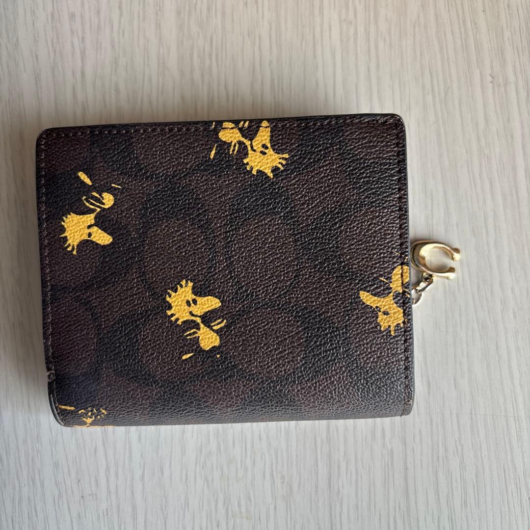 COACH スプラッシュプリント 二つ折り財布