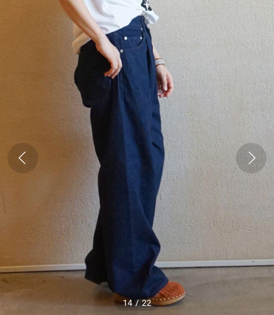 ジャーナルスタンダードラックス 12ozデニム タック5PK 日本製 M ワイド