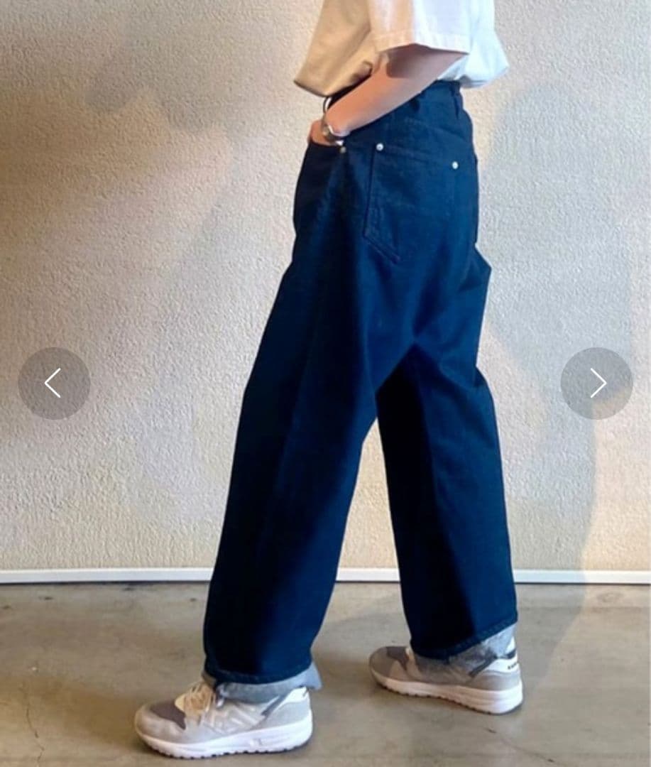 ジャーナルスタンダードラックス 12ozデニム タック5PK 日本製 M ワイド