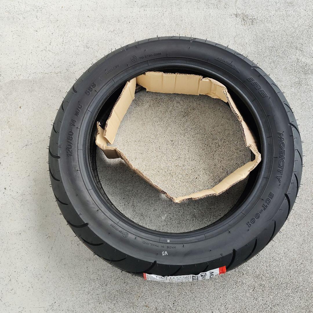 IRC MOBICITY SCT-001 タイヤセット 120/80-14