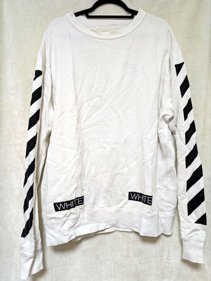 OFF WHITE 長袖カットソー ブラック