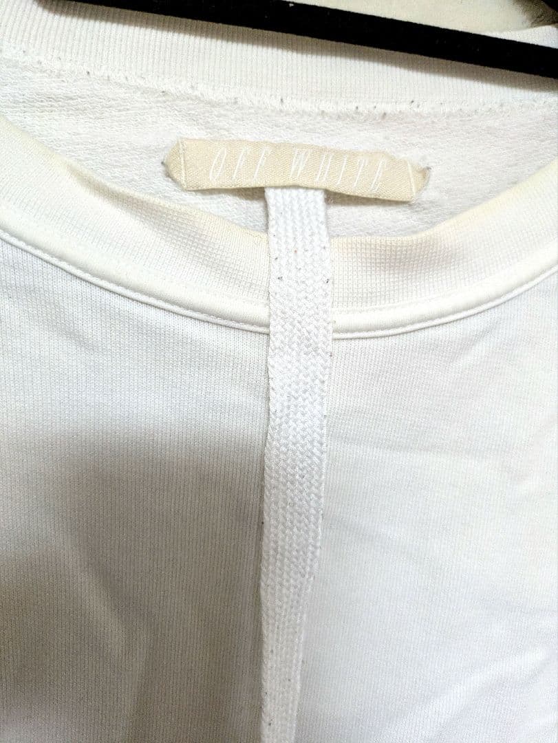 OFF WHITE 長袖カットソー ブラック