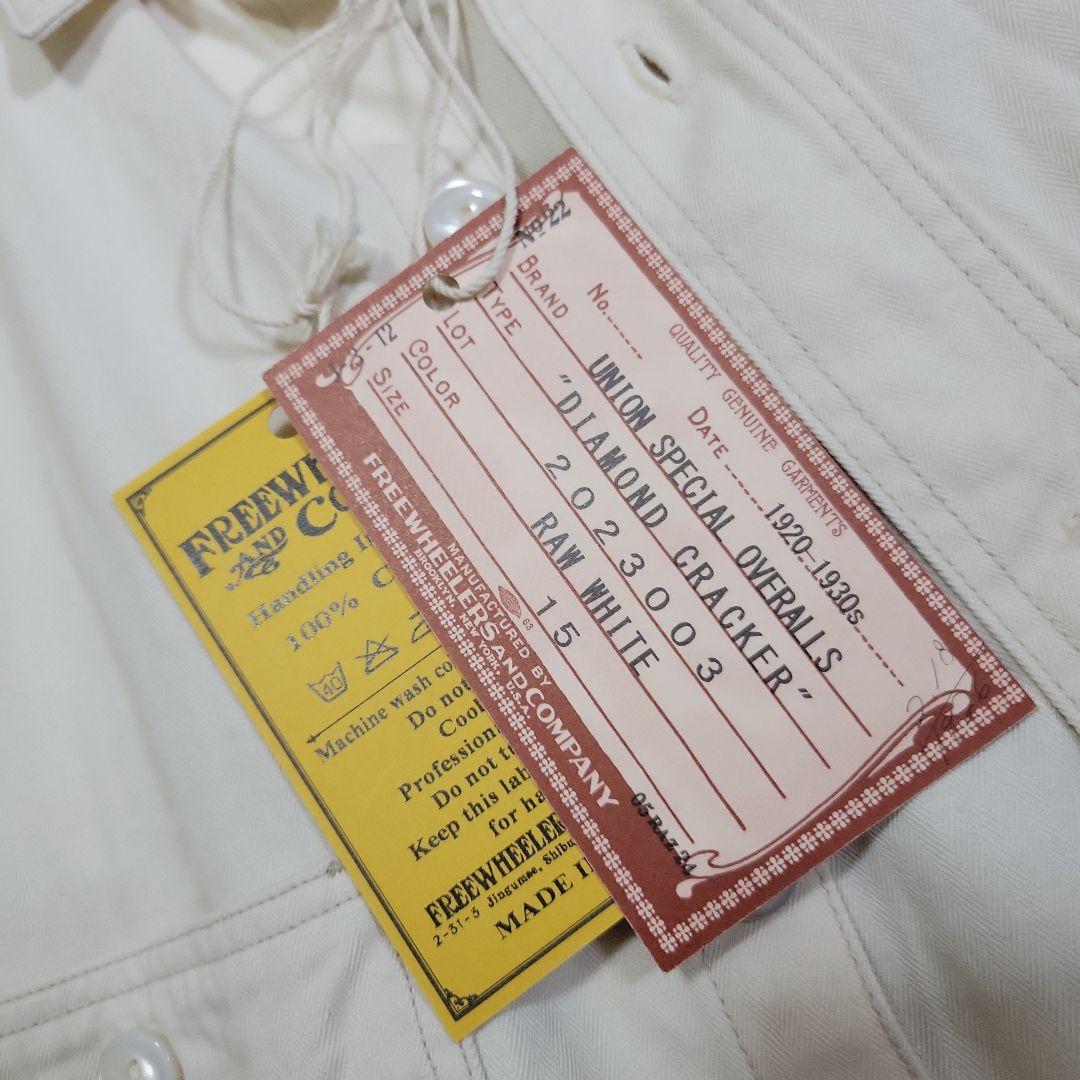 トップス FREEWHEELERS DIAMOND CRACKER RAW WHITE