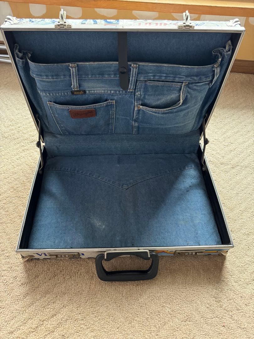 アタッシュケース　トランク　古着　ヴィンテージ オールド　Wrangler 旅行