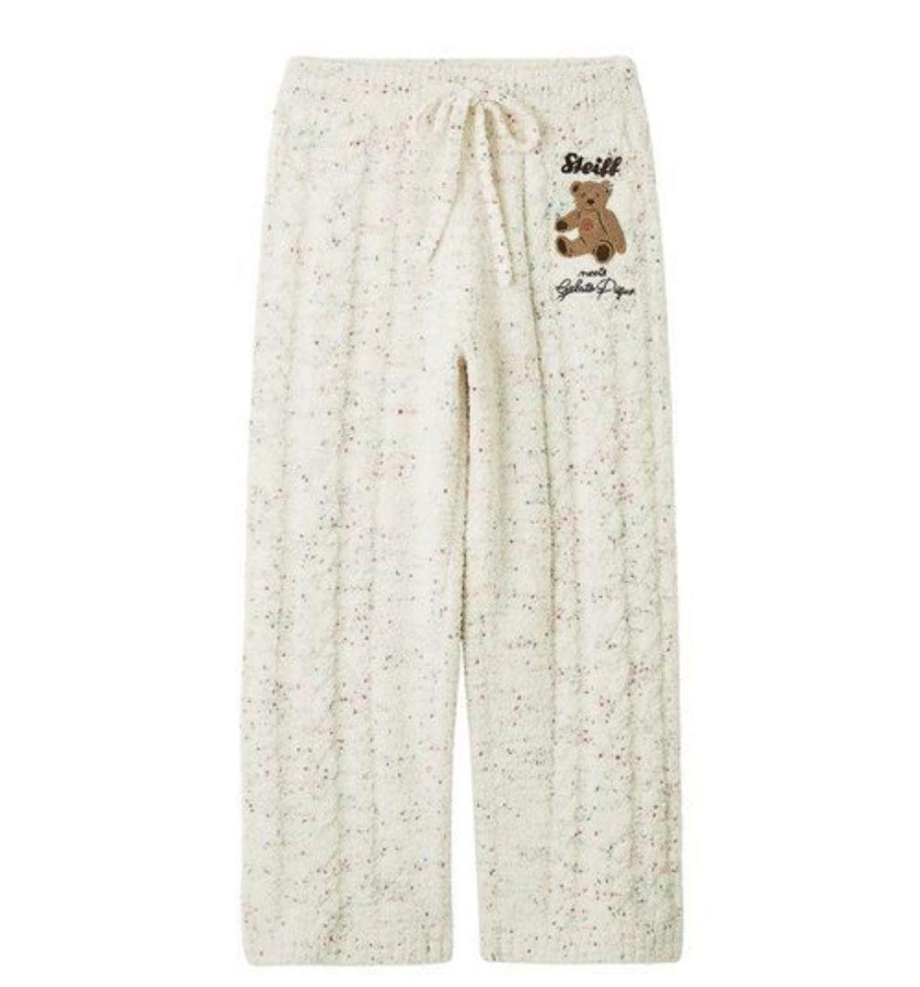 ジェラートピケ×シュタイフ ジャガードプルオーバー+ロングパンツ