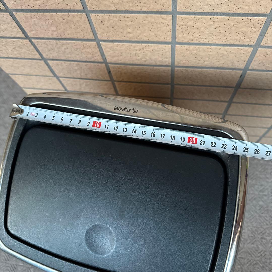 brabantia ステンレス ゴミ箱 10-12L PFS pacific