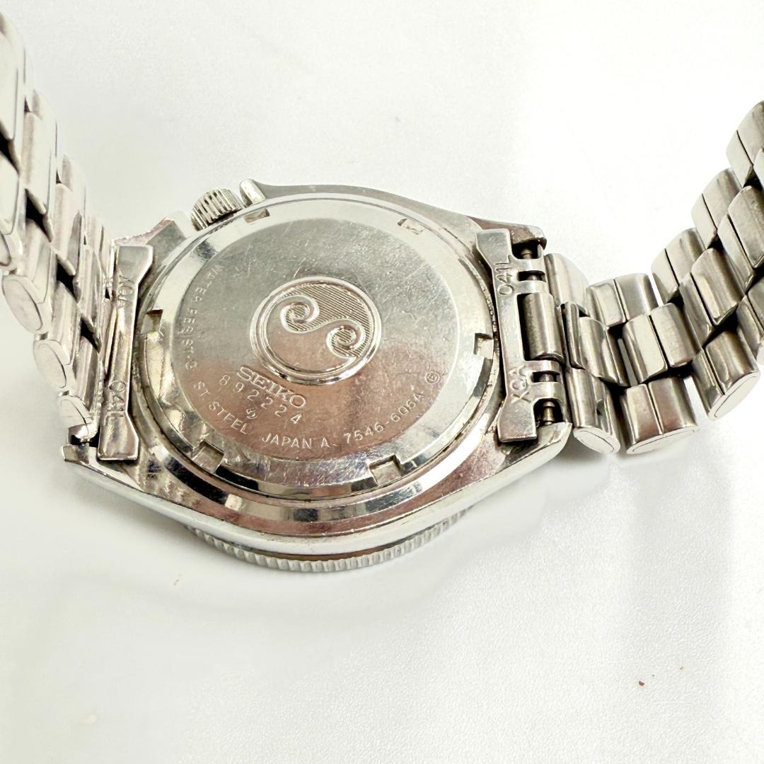 SEIKO シルバーウェーブZ ペプシ 腕時計 7546-606A 稼動品