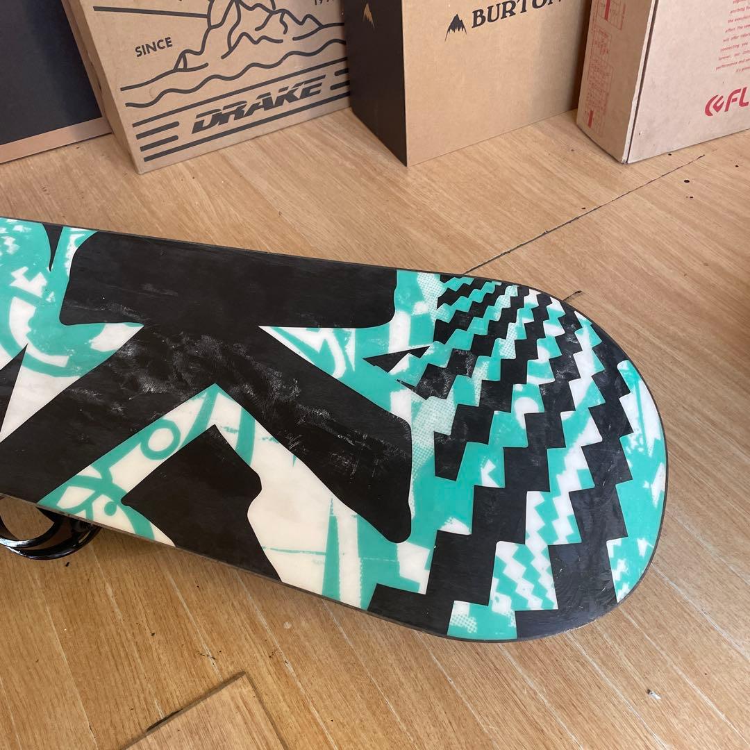 K2×CSB　名作ファストプラント　バインディング付スノーボードセット