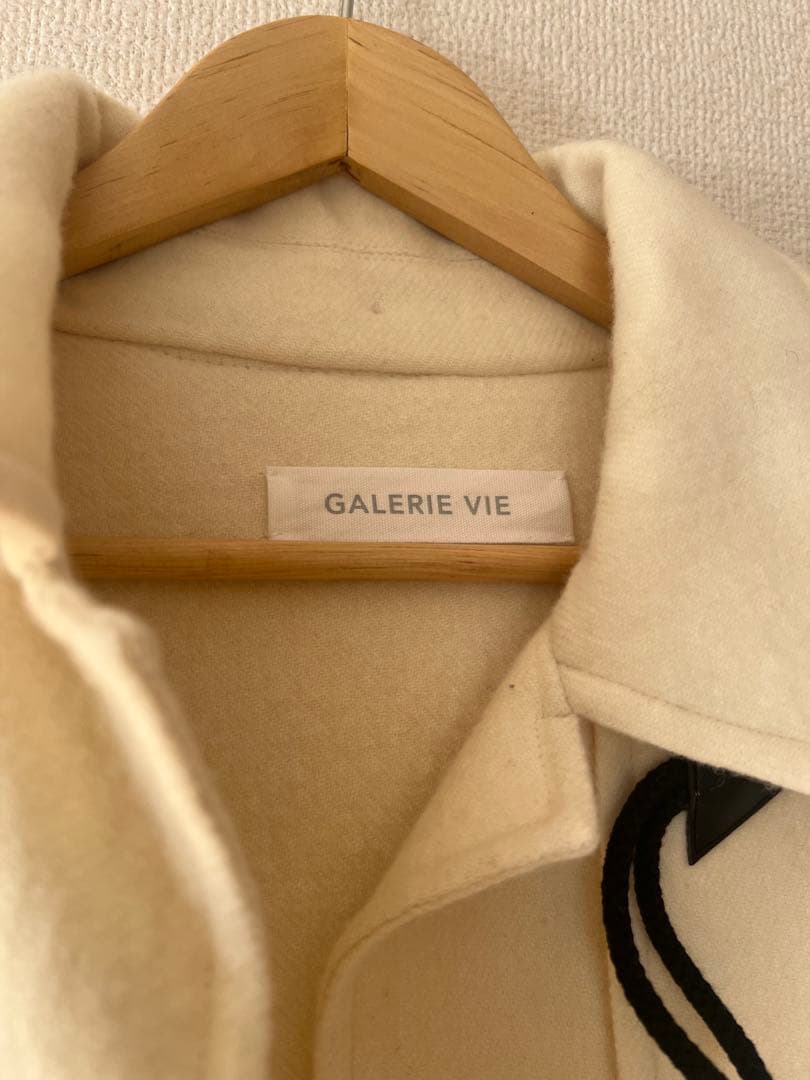 新品　GALERIE VIE ランダムウール　ロング　ダッフル　コート