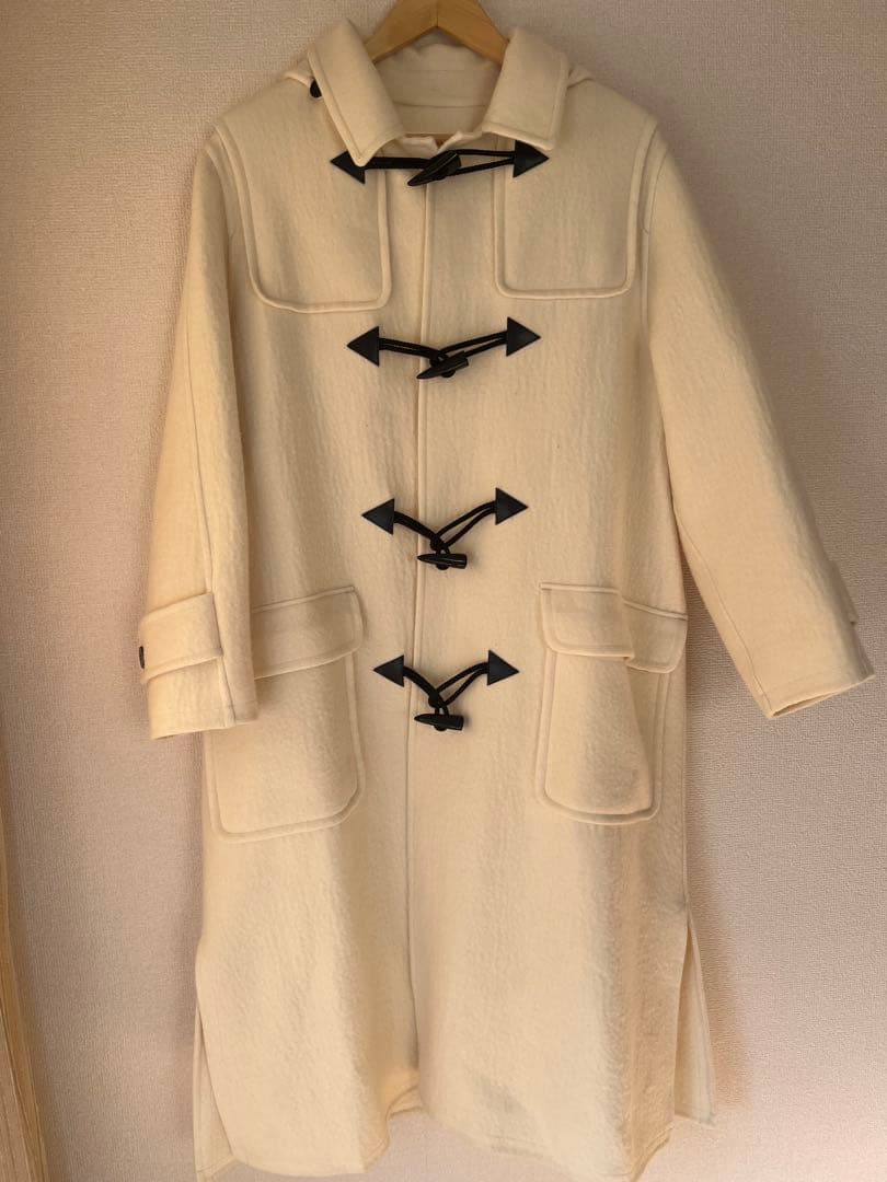 新品　GALERIE VIE ランダムウール　ロング　ダッフル　コート