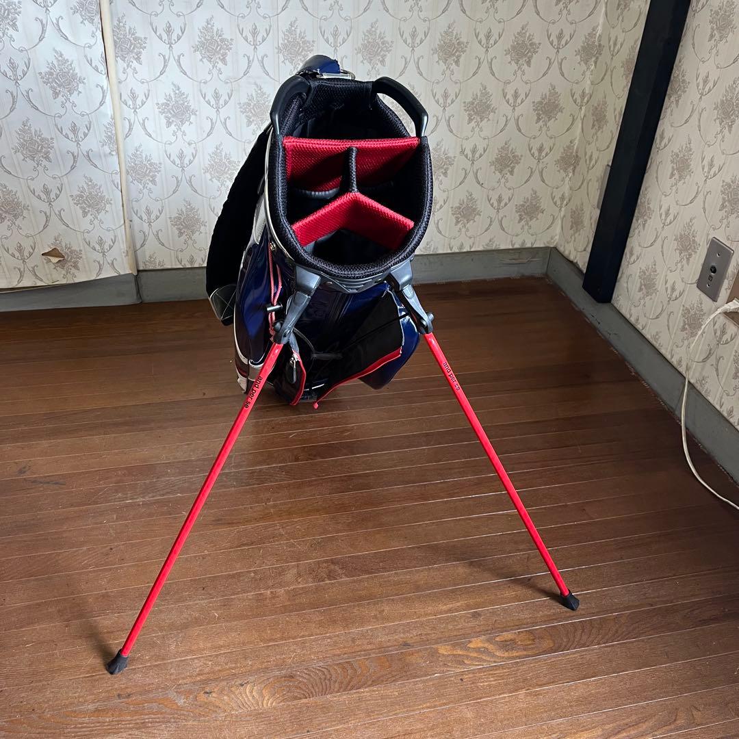 【中古品】and per se/アンパスィ スタンドキャディバッグ 限定カラー