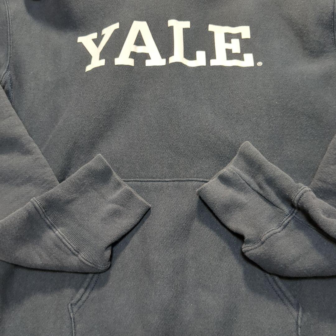 ✨USA製！赤タグ! XL✨Champion パーカー YALE 紺 フェード