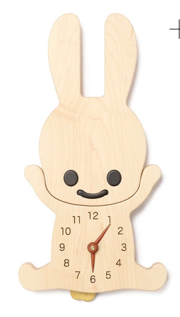 新品！ 希少　レア　CUNE 6時6分　掛け時計風　インテリア　飾り　ウサギ