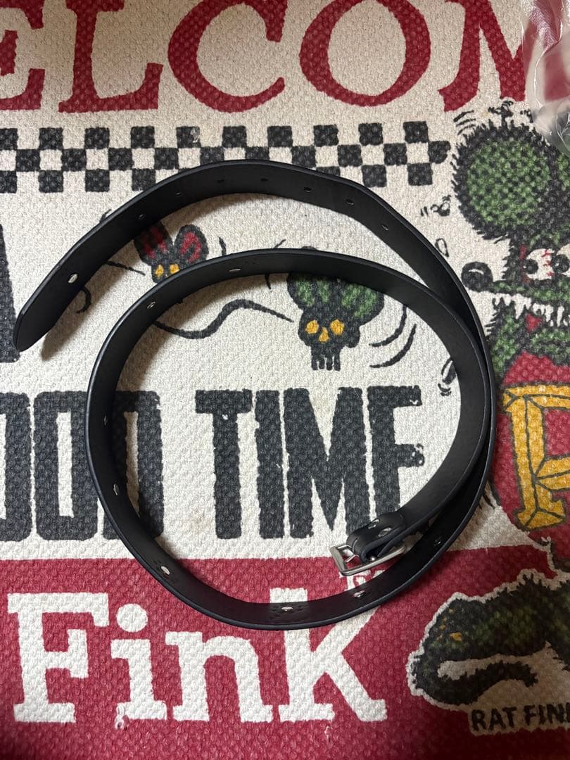 スタッツベルト ブラックA’gem/エージェム HTC似 フラワースタッツ