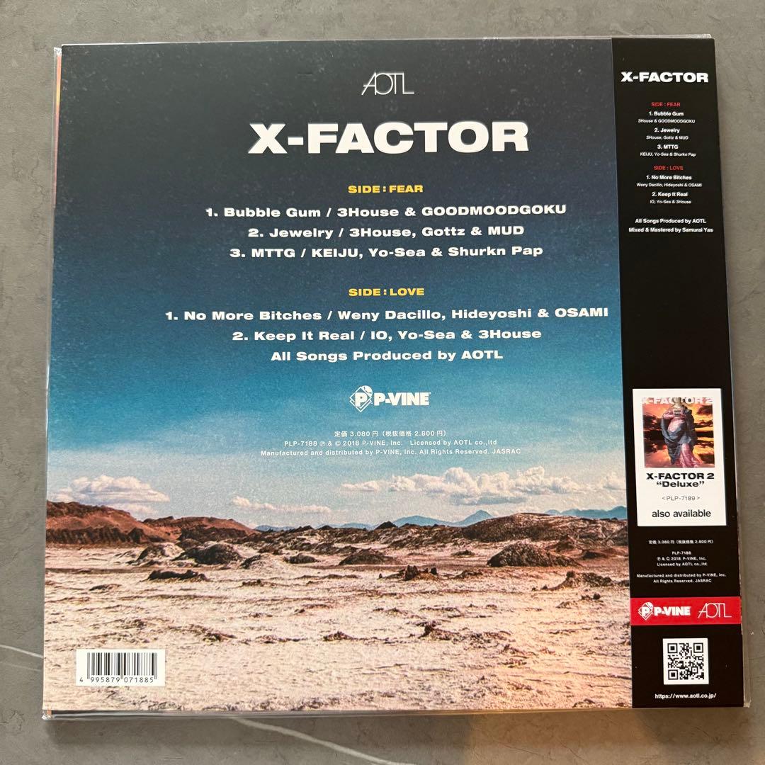 特価 X-FACTOR レコード 3house io