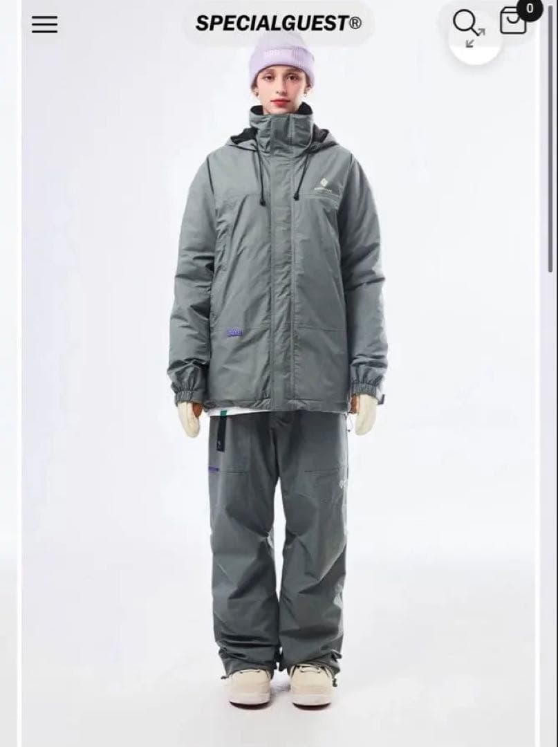 specialguest ウェア　上下　セットアップ　スノーボード