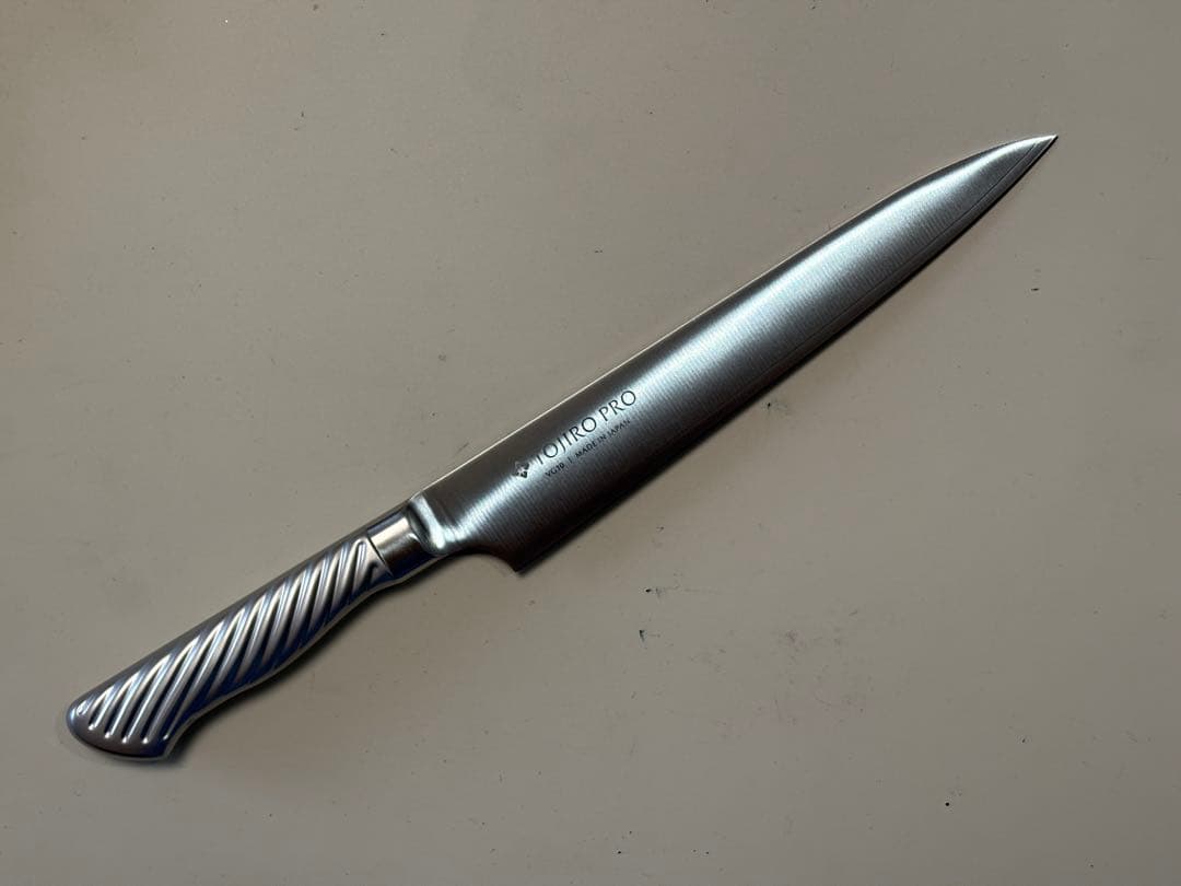 藤次郎PRO カービングナイフ 210mm F-896 VG10 筋引き