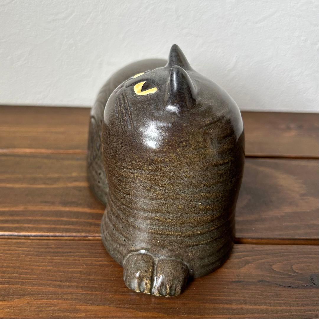 リサラーソン キャット マイ Mai (光沢のある黒） 2017年 19 cm