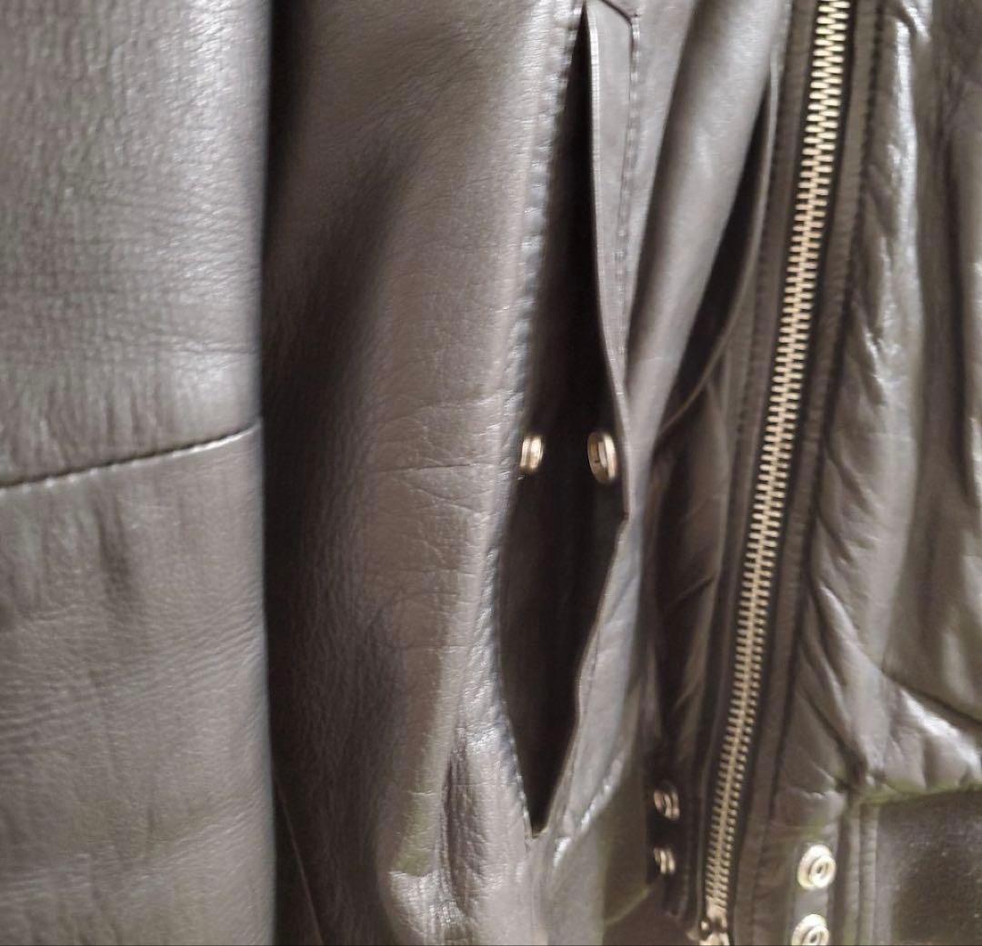 DIESEL SUPERIOR ラムレザージャケット Sサイズ