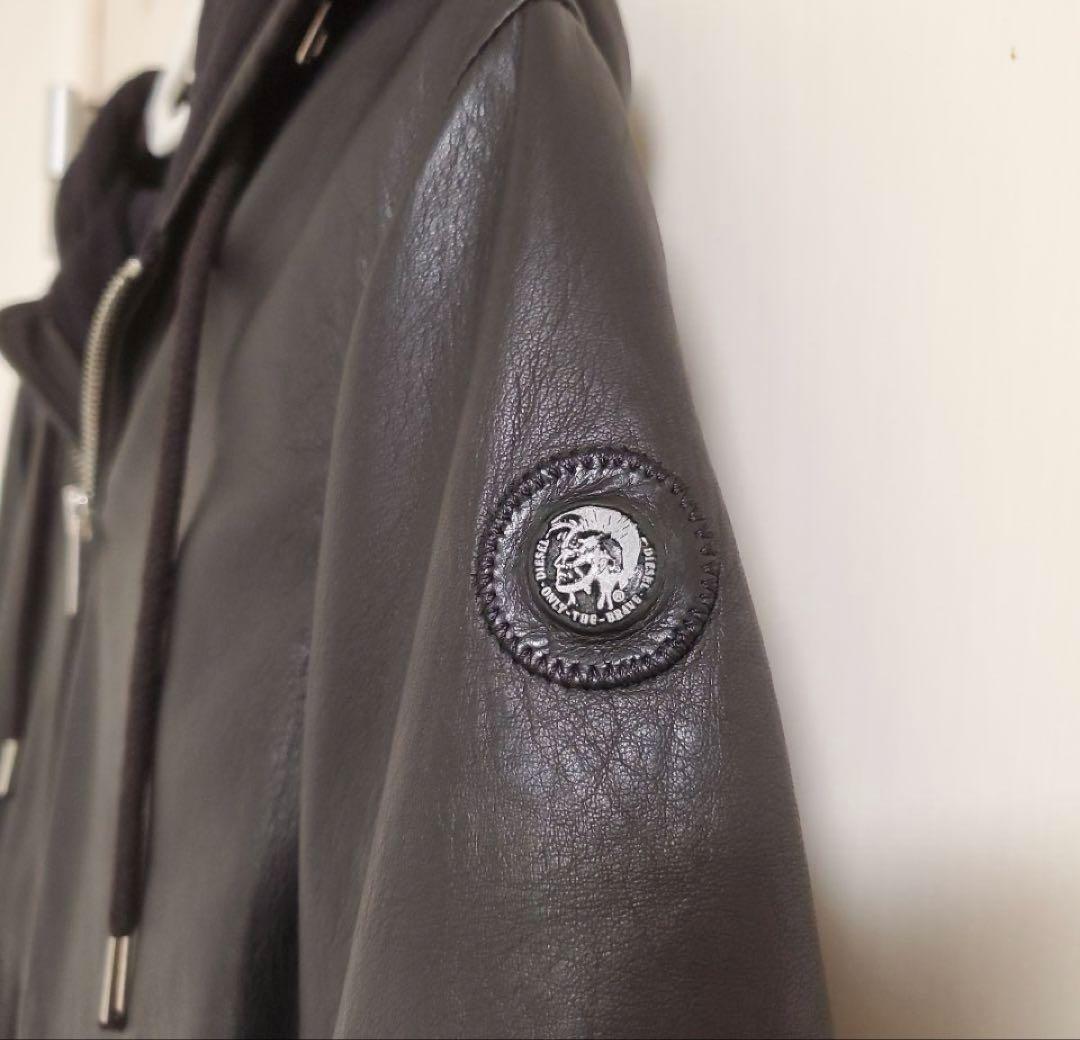 DIESEL SUPERIOR ラムレザージャケット Sサイズ