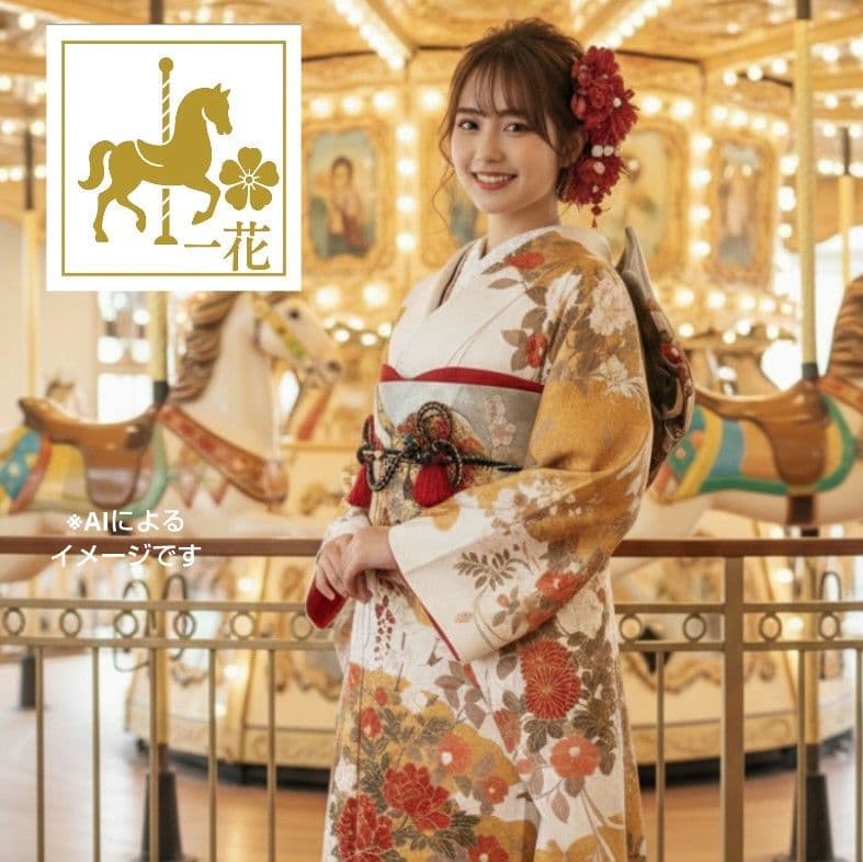 よっこ様　423.振袖7点セット正絹　フルセット　成人式