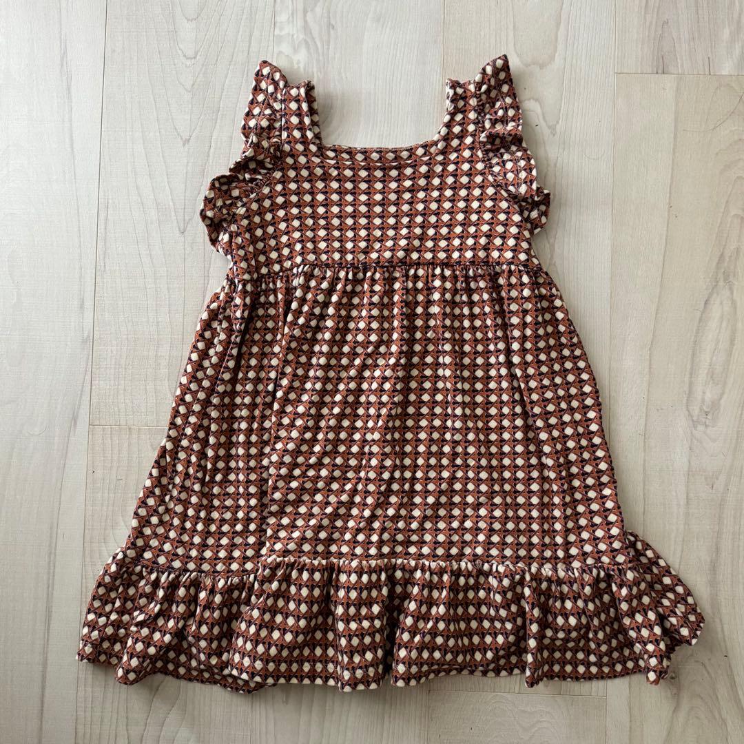 misha&puff lattice ワンピース 8y