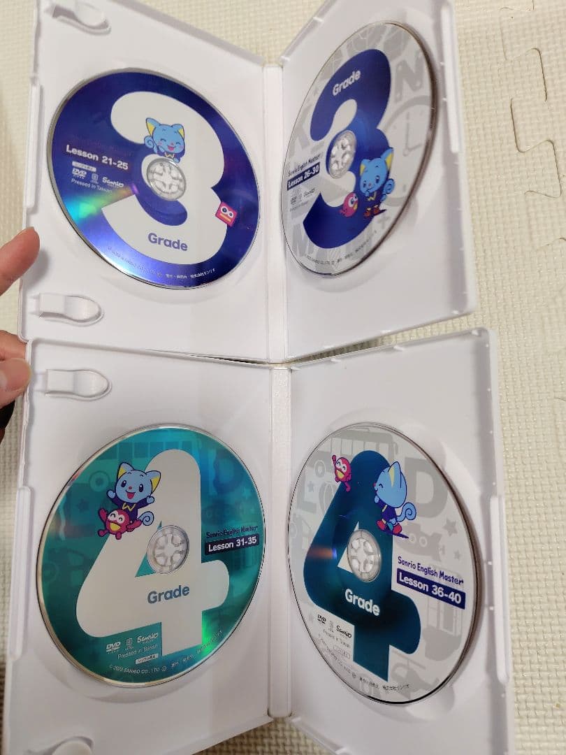 【美品】サンリオイングリッシュマスター DVDフルセット