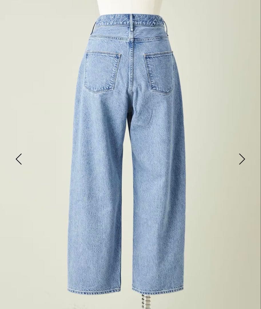 【別注】upper hights for conte タックデニムパンツ UN