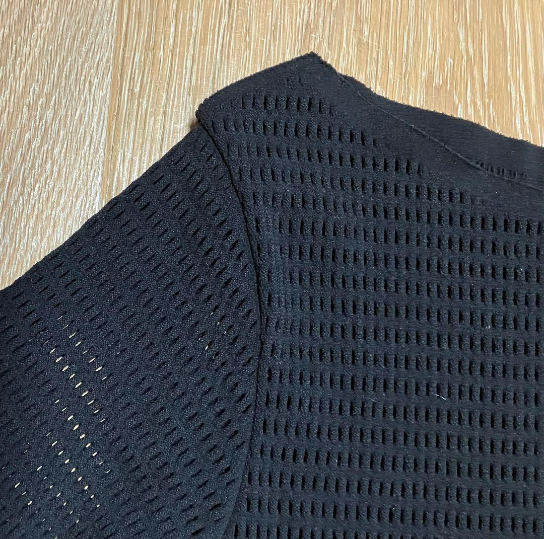 チャコット【ノーソーイングニット】フレアースリーブショートニットトップ