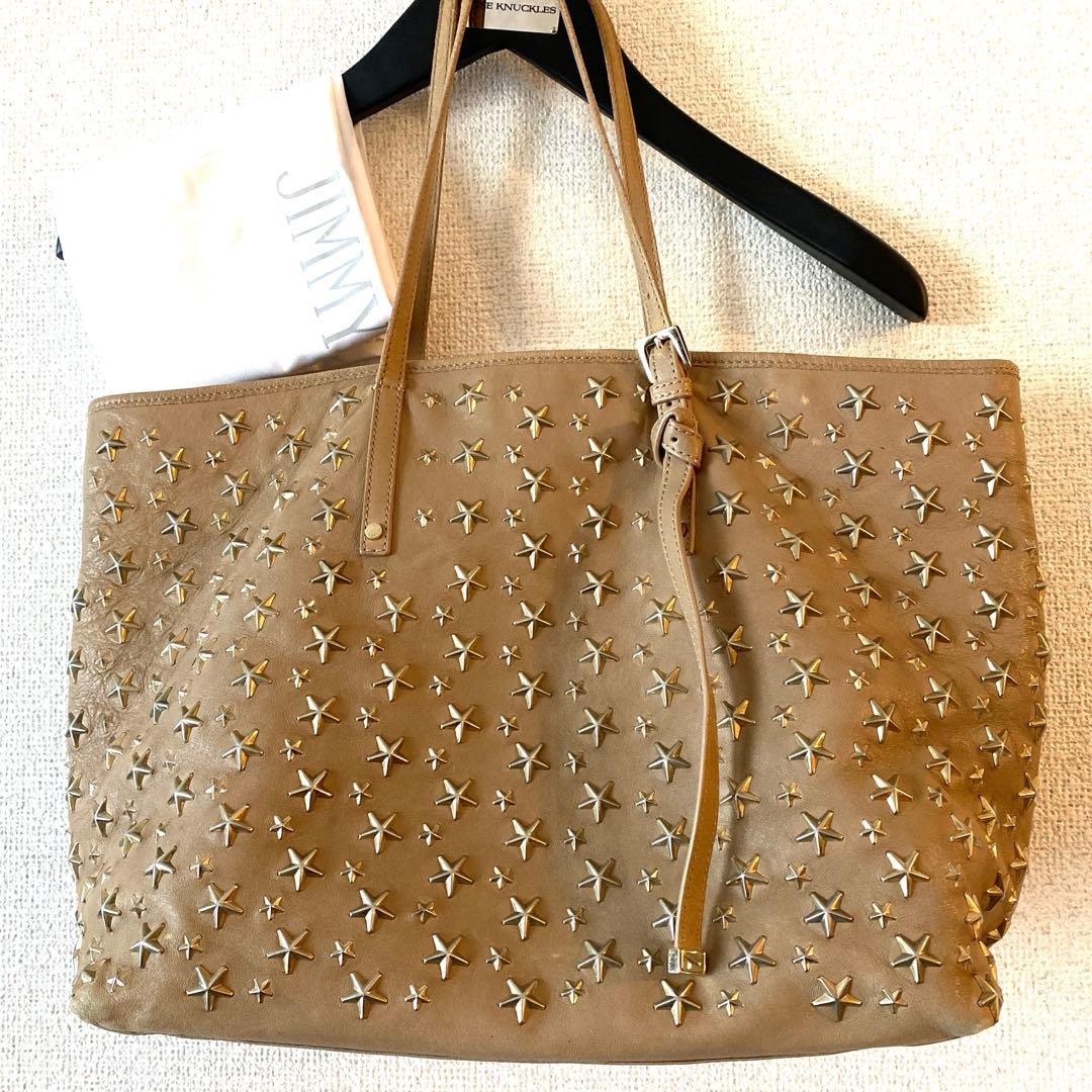 JIMMY CHOO スタースタッズ トートバッグ