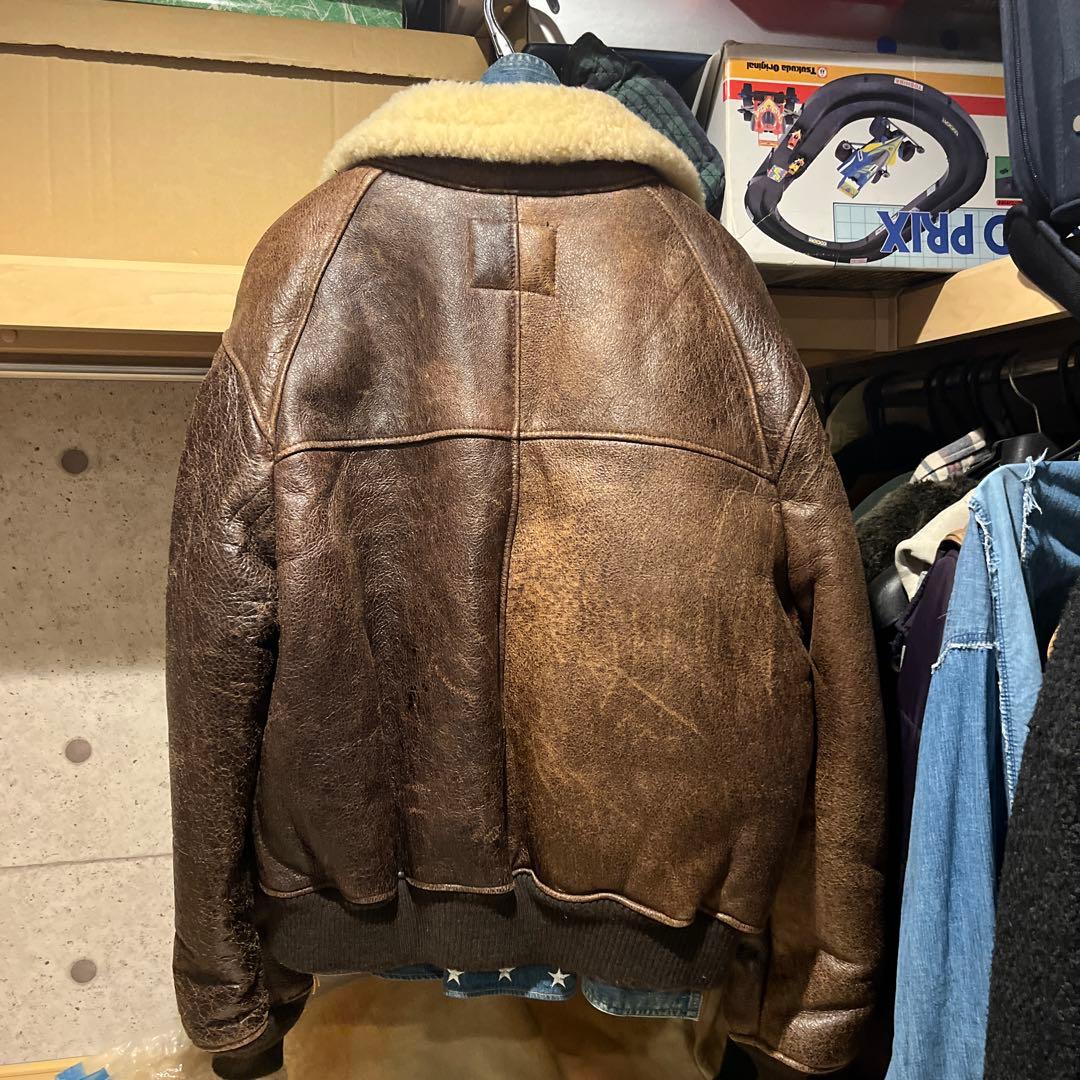 schott ショット B-6 サイズ42 ボマーJKTフライトムートン