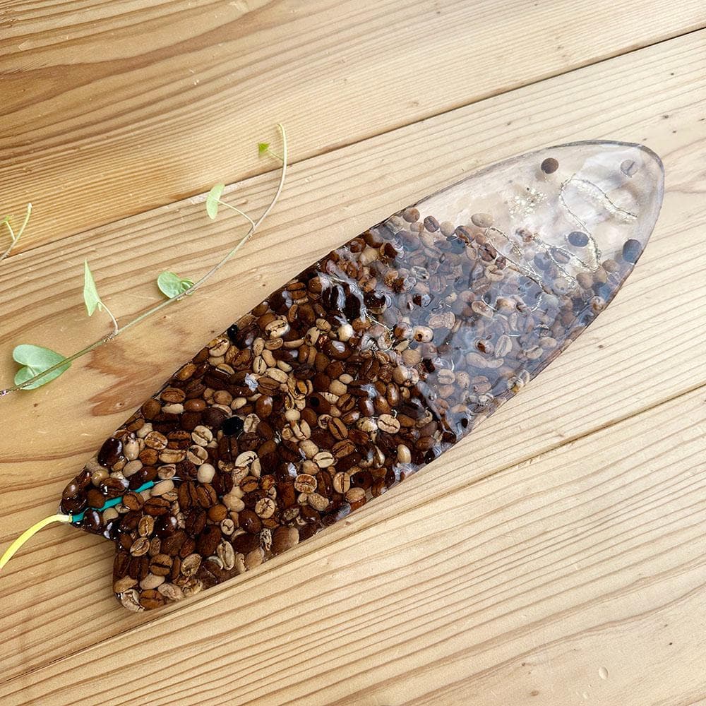 サーフボード型ウェルカムボード LED付き