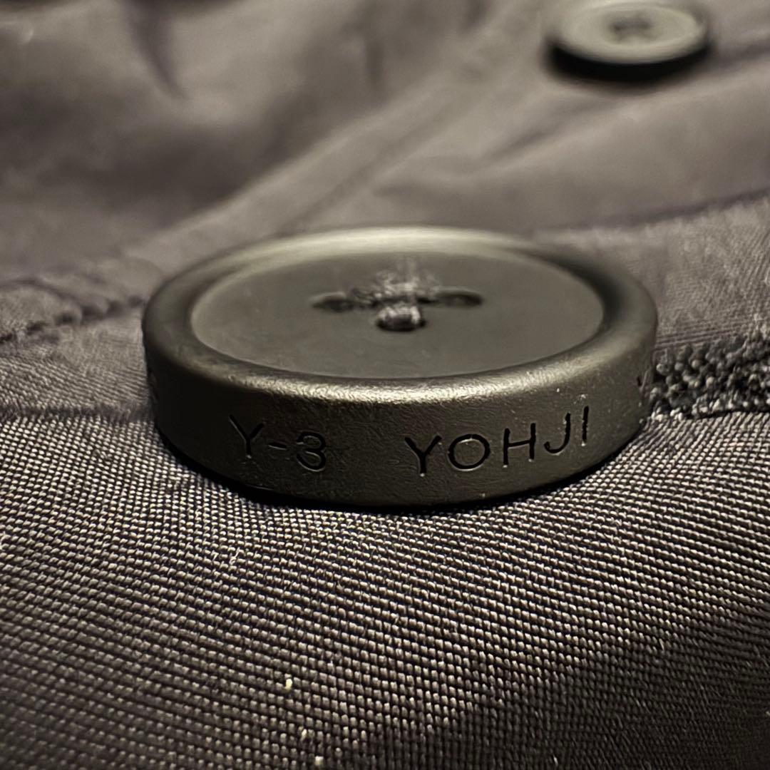 【定価13万円・極美品】Yohji Y-3 Nylon Overcoat 黒 S
