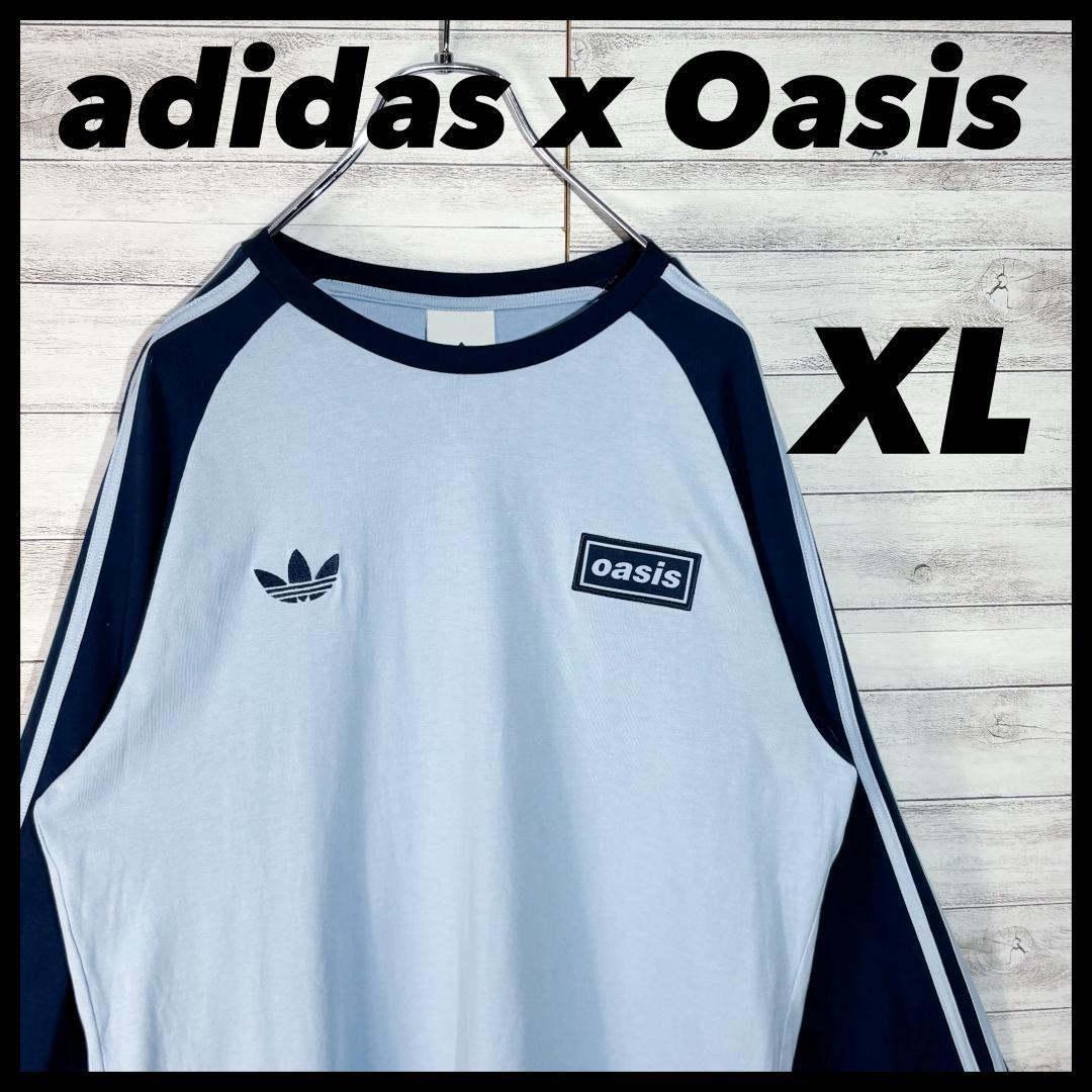 milet着用　adidas Oasis　ツアー ロンT 刺繍ロゴ XL