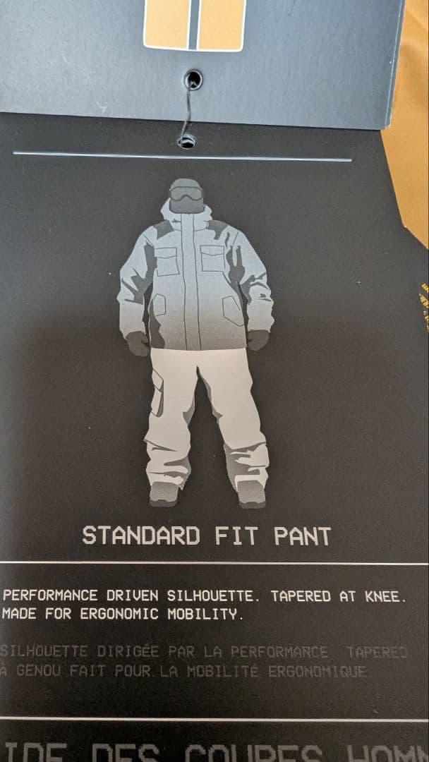 BONFIRE パンツ XL 黒/キャメル　新品です burton　volcom